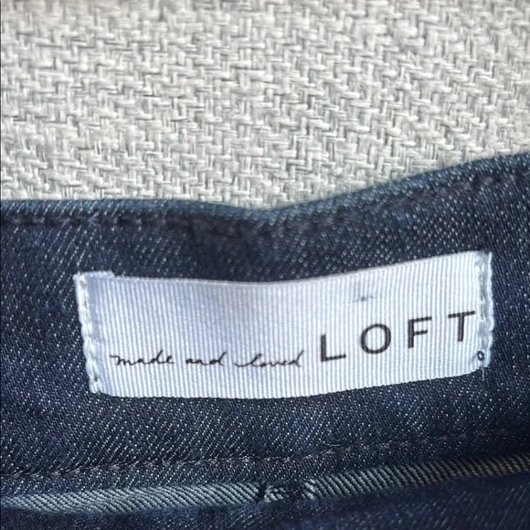 LOFT Denim Wrap Skirt - Picture 2 of 5